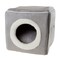Pet Adobe Indoor Cat Pet Bed Cave, Enclosed Cavern with Removable Cushion Pad for Cats/Small Animals, Gray 323530ZYA - alternate 4